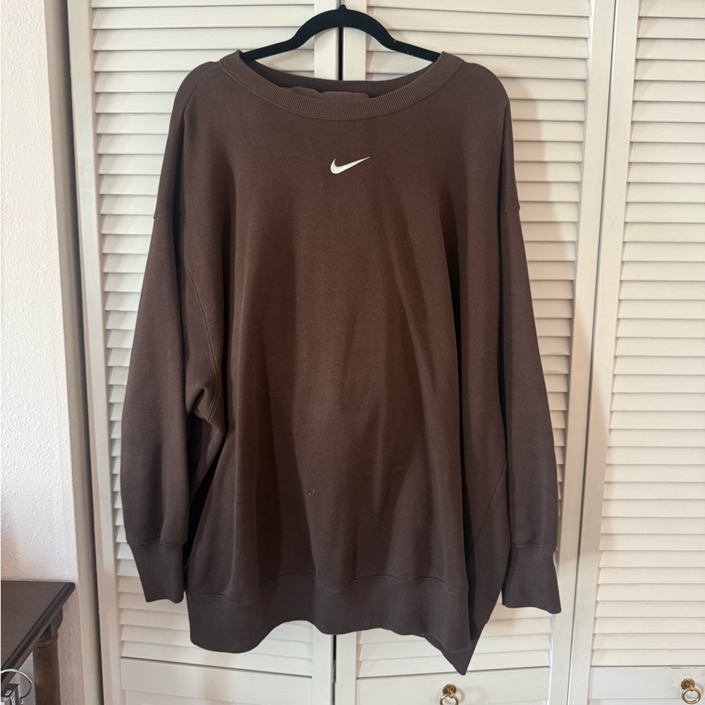 Brown Nike Sweat Set